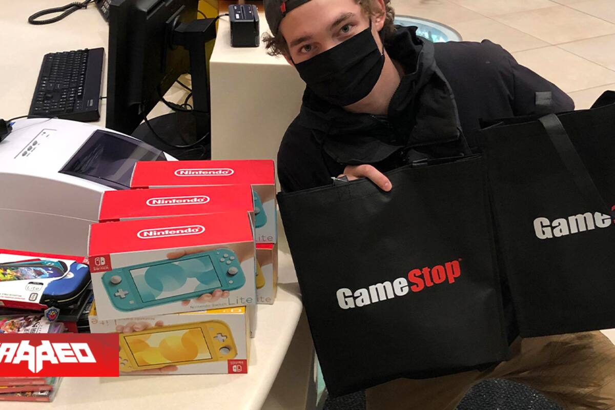 VERDADERA INVERSIÓN: Ganó algo de dinero con lo de GameStop y compró consolas para hospitales de niños