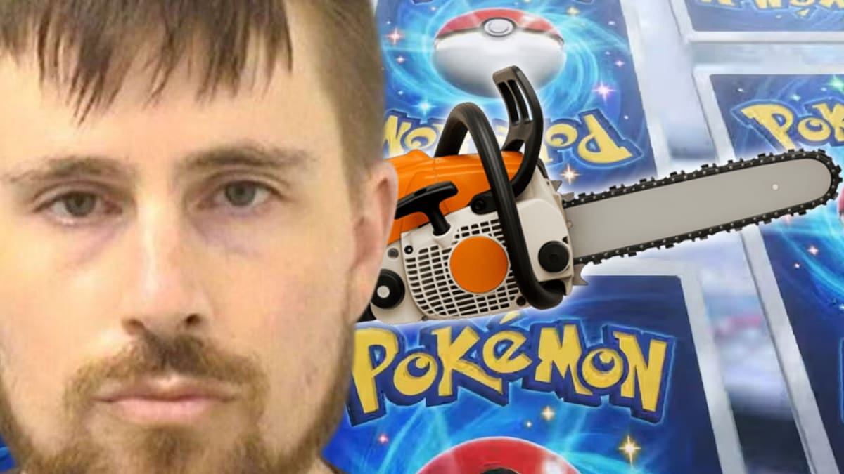 Robo Pokémon motosierra
