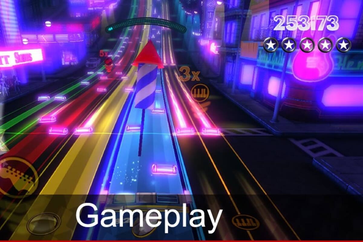 Rock Band Blitz: Gameplay