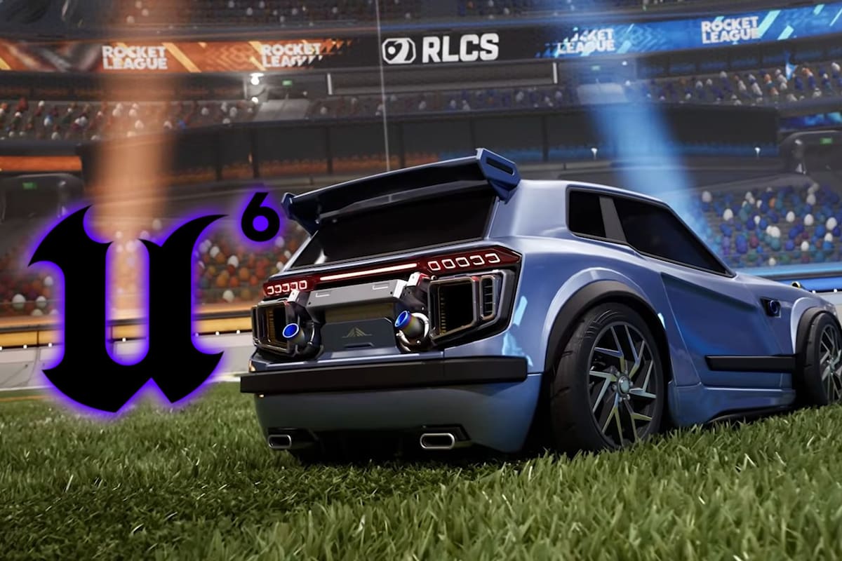 Unreal Engine 6 ya es oficial: Rocket League lucirá mejor que nunca gracias al nuevo motor gráfico