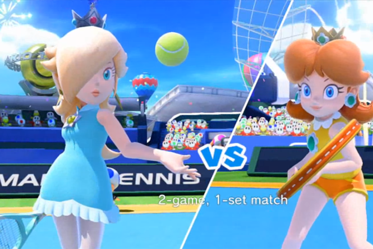 Mira una partida de Mario Tennis: Ultra Smash