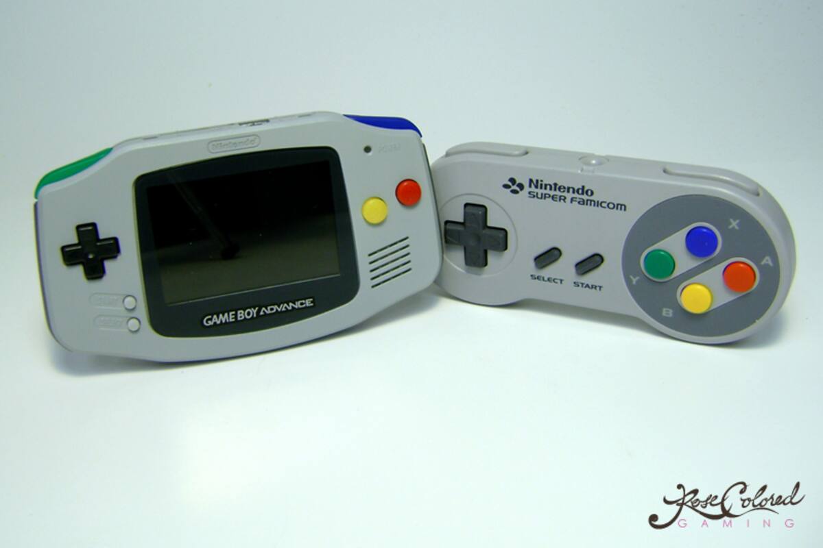 Anuncian Game Boy Advance con carcasa inspirada en SNES