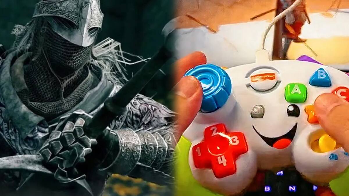 Rudeism completó el título de FromSoftware con un mando de juguete, ¿podrías hacerlo tú?