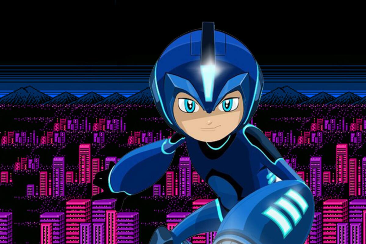Este es el nuevo look de Mega Man para su serie animada