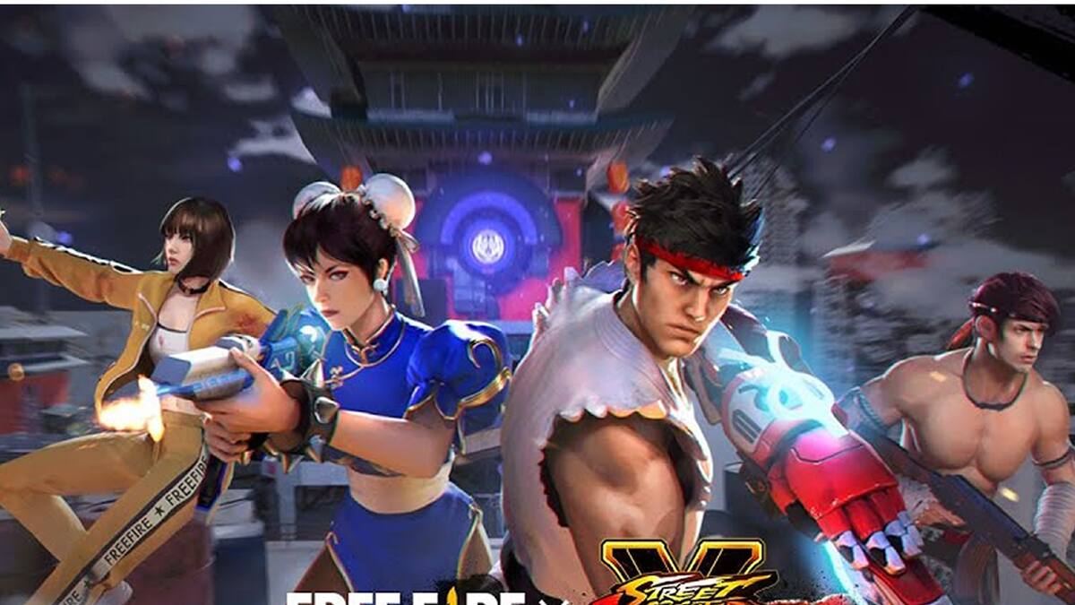Ryu y Chun-Li se unieron a las batallas del Battle Royale de Garena