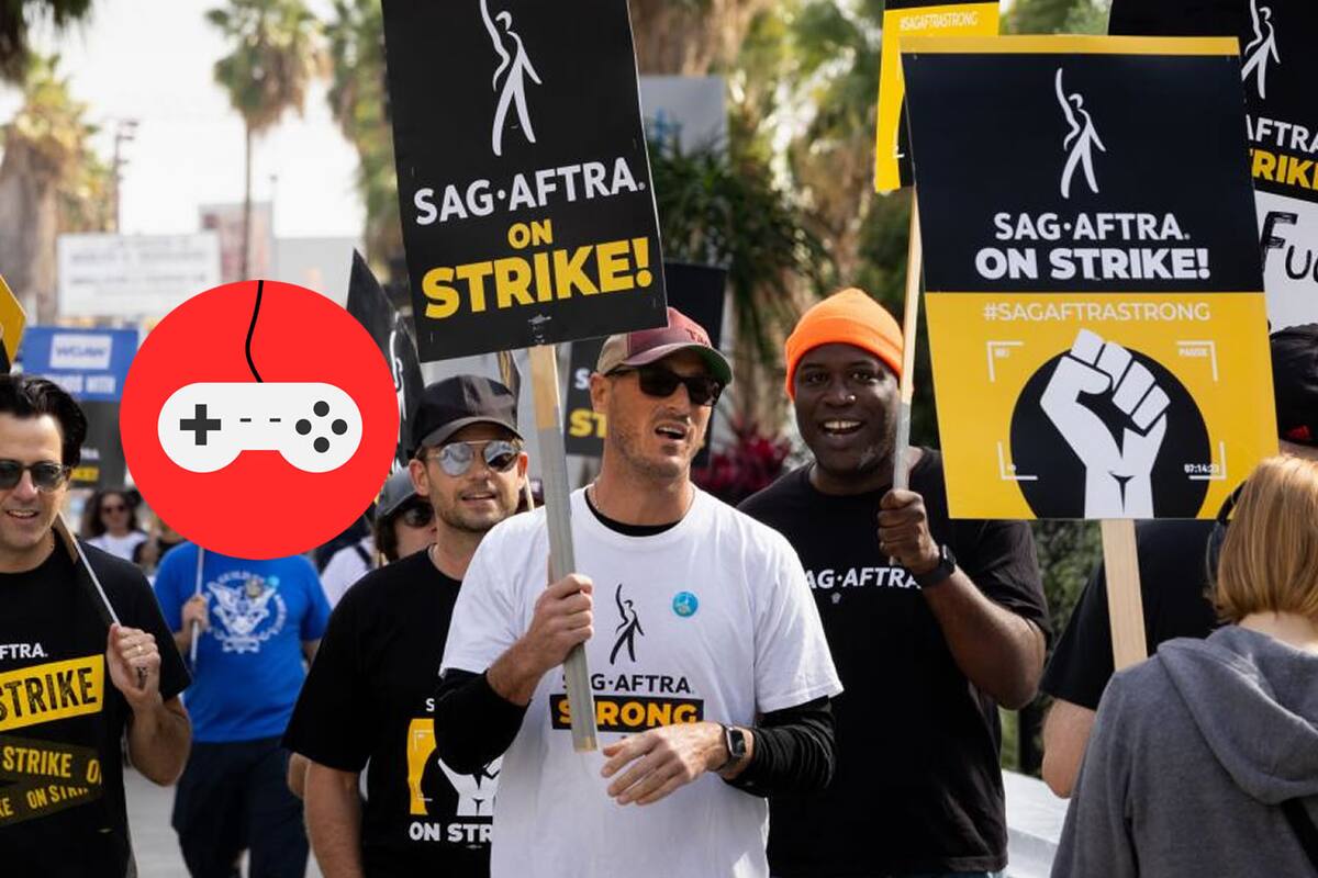 Actores de videojuegos se van a huelga; protestan contra el uso de IA