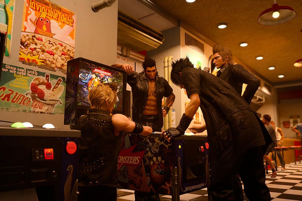 Juego móvil de Final Fantasy XV "Justice Monsters Five" tiene fecha de salida