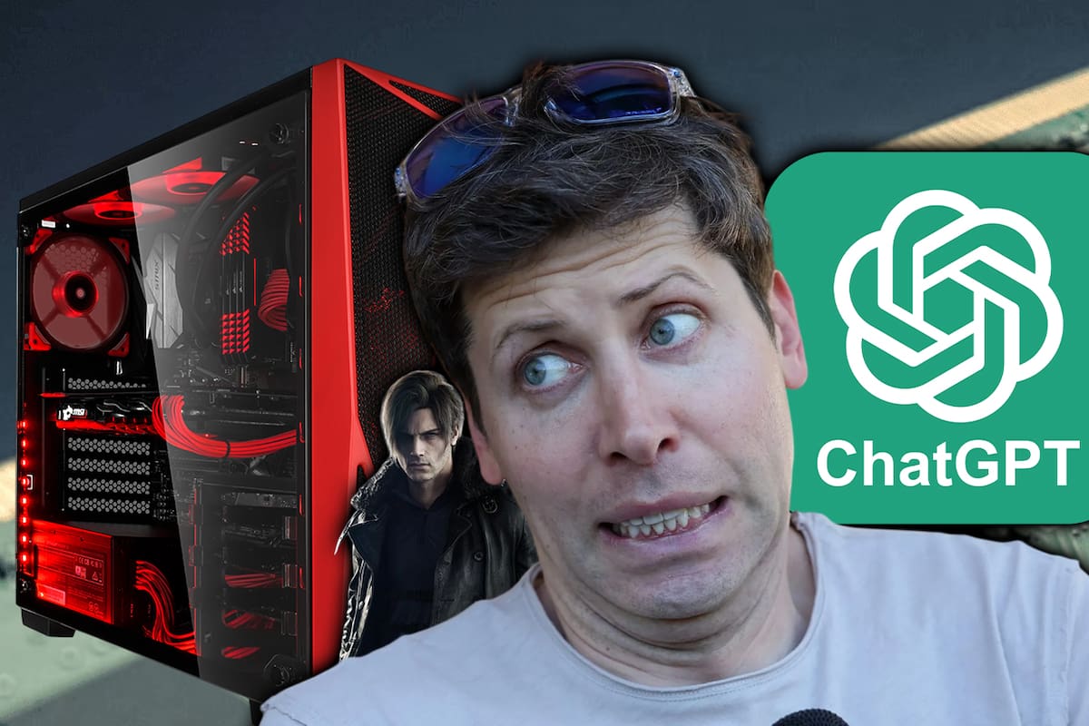 El creador de ChatGPT lamenta que los gamers desperdicien RAM para jugar en PC, y afirma que esa memoria debería usarse en IA