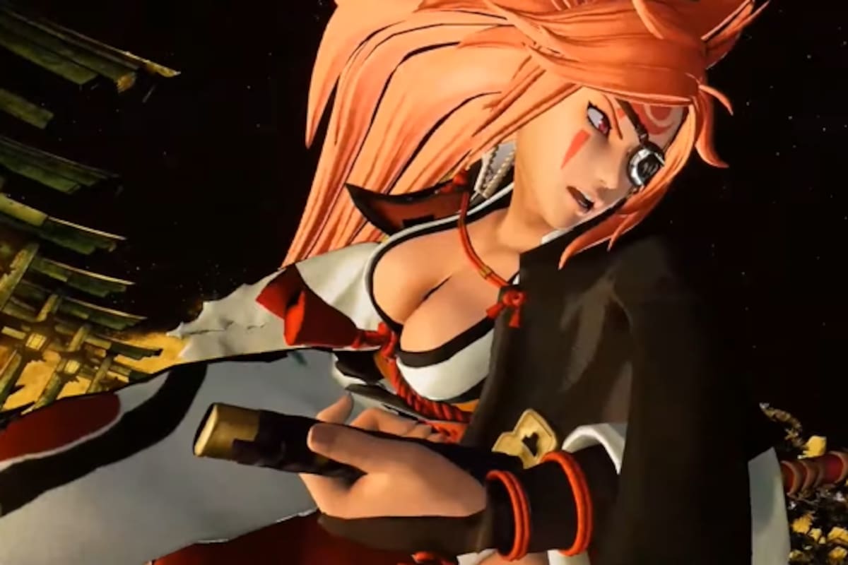 Samurai Shodown x Guilty Gear - Tráiler DLC "Baiken"