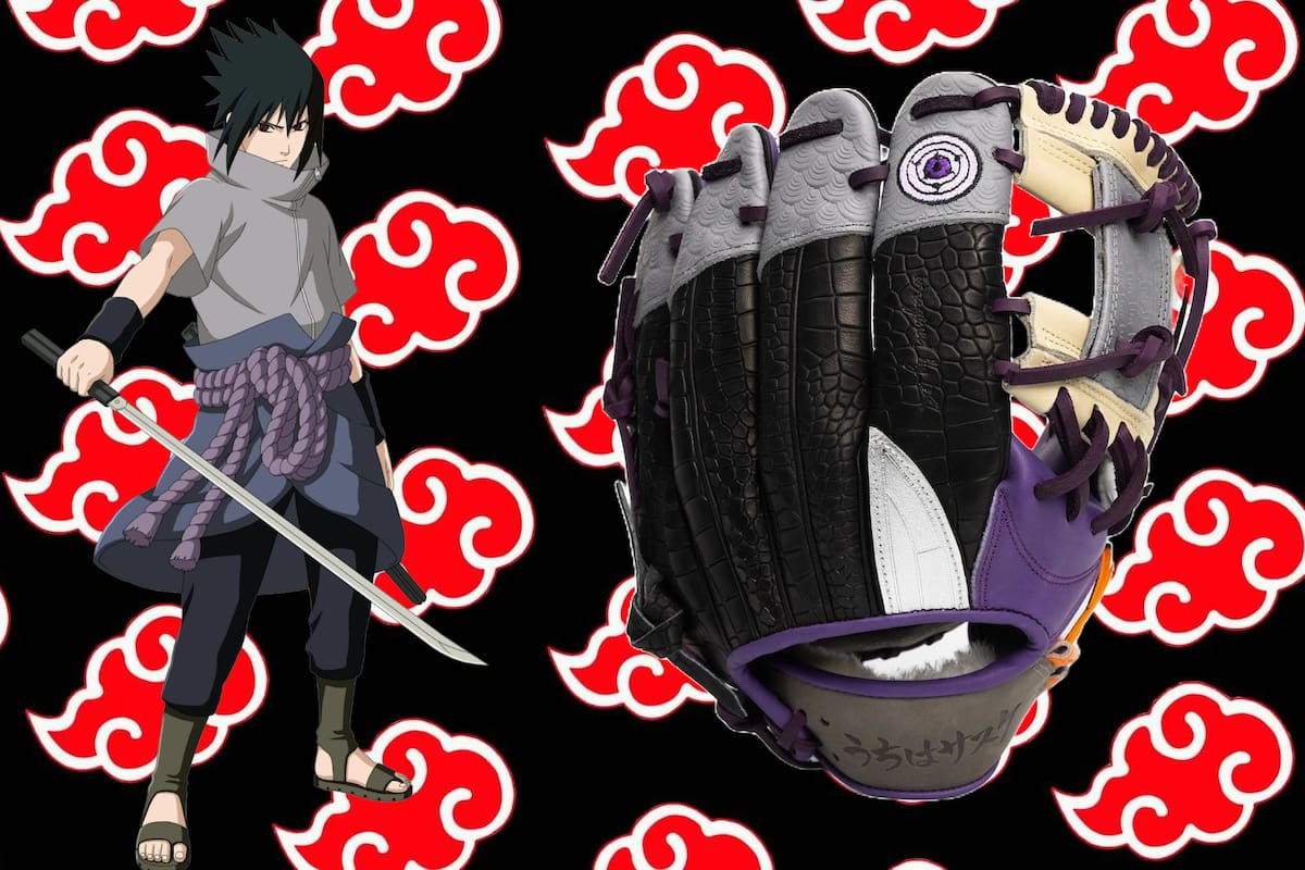 Naruto tendrá un guante de béisbol inspirado en Sasuke Uchiha que cuesta casi $500 USD