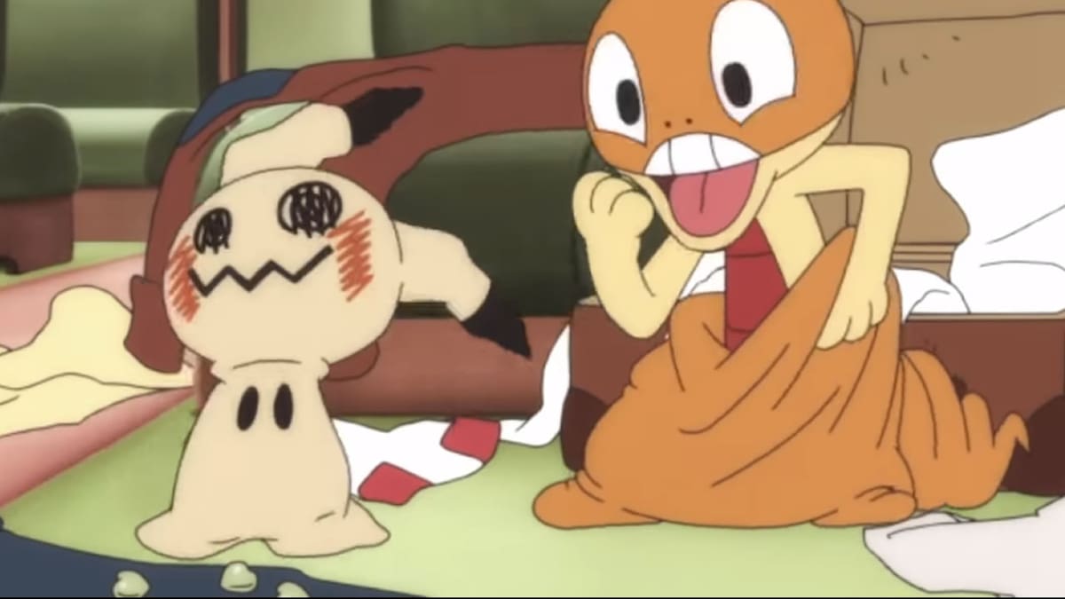 Scraggy y Mimikyu son los protagonistas de este peculiar corto