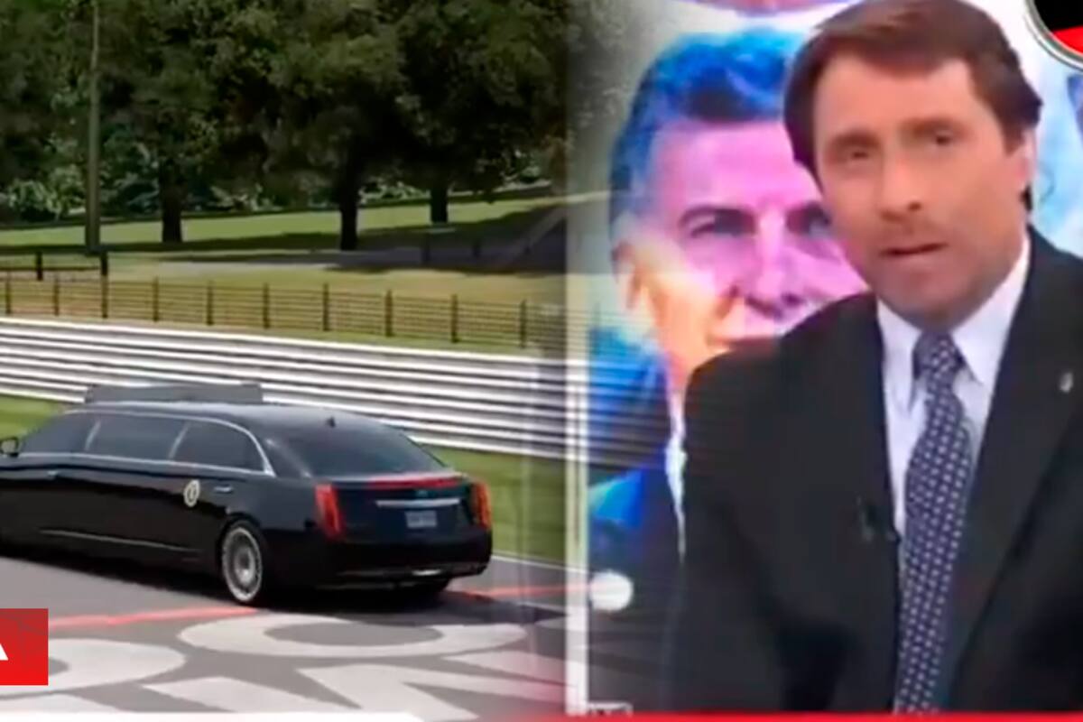 Confunden en TV a Forza 6 con supuesto entrenamiento del chófer de Donald Trump
