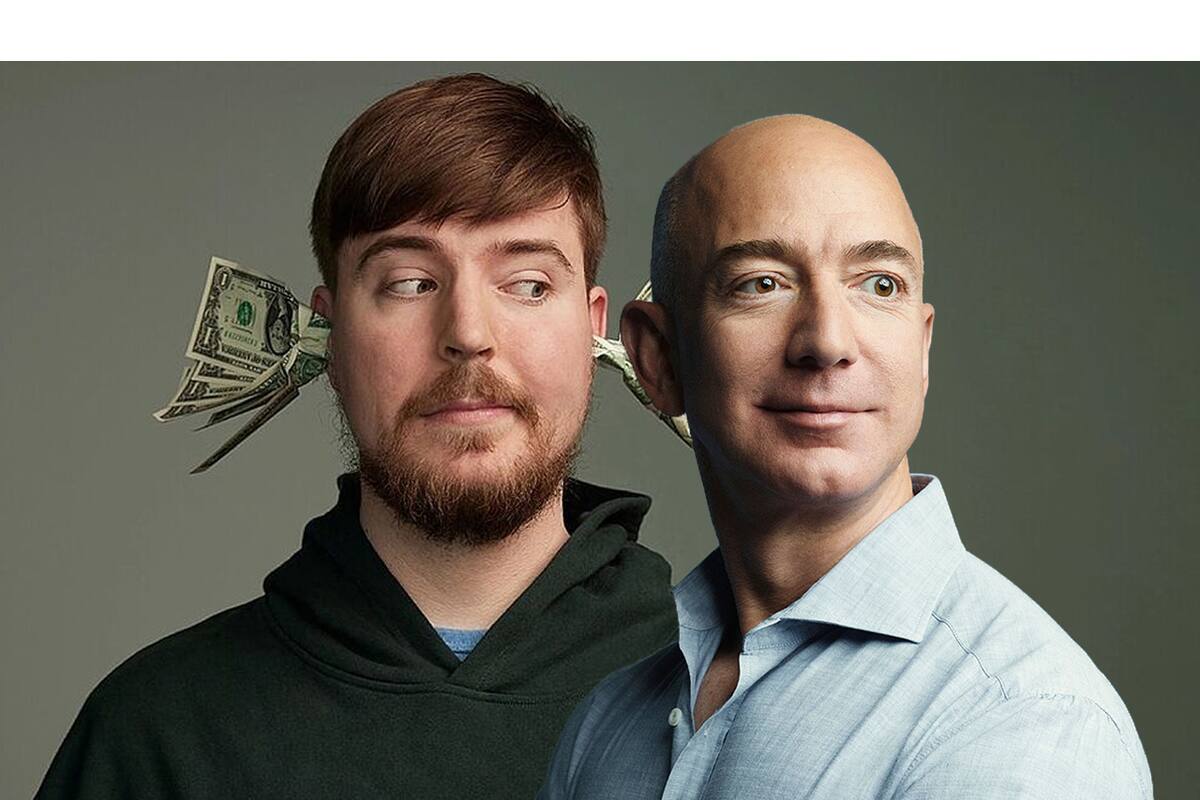 MrBeast le pidió $1 MMDD a Jeff Bezos y así respondió el magnate de Amazon