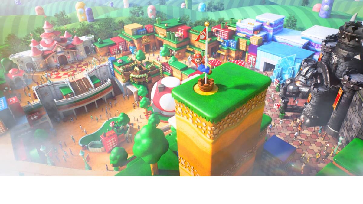 Se esperaba que Super Nintendo World abriera este año
