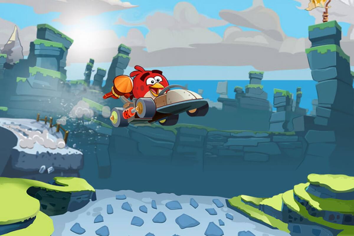 Rovio presume superioridad de Angry Birds Go sobre Mario Kart