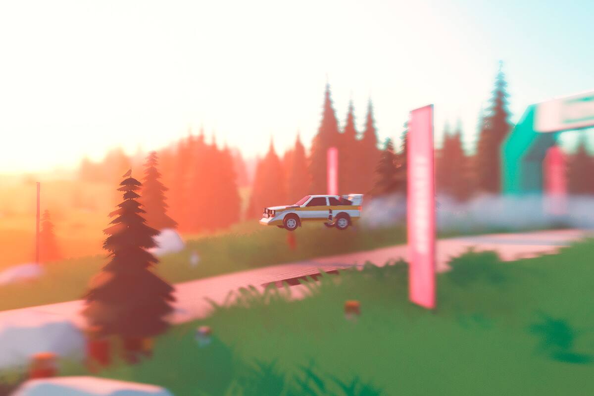 Nintendo Switch tendrá un genial juego de carreras con art of rally