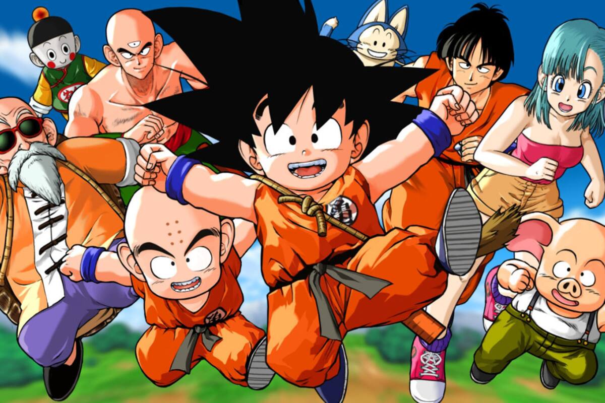 Evolución física de personajes de Dragon Ball