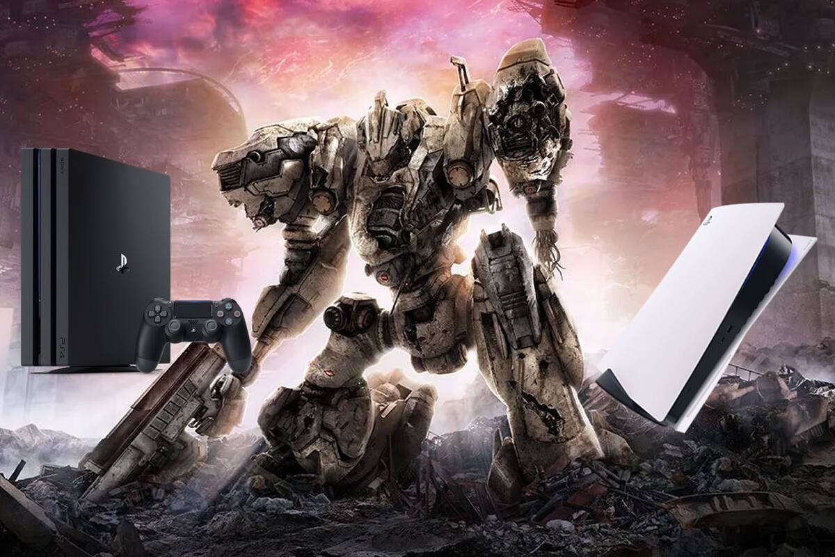La versión de ARMORED CORE VI de PS4 Pro es mejor que la de PS5
