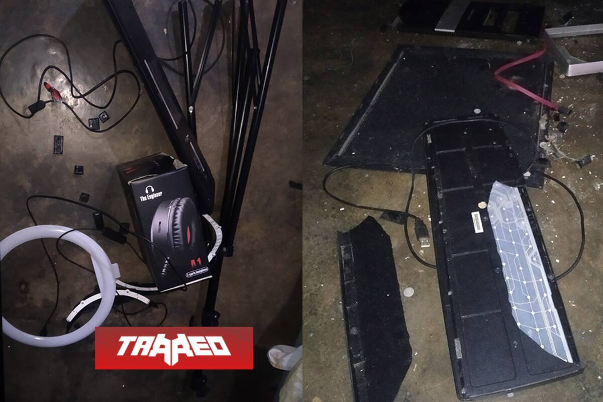 Padre borracho destruye todo el equipo para stremear de su hijo y muchos gamers van en su ayuda con donaciones para recuperar lo perdido