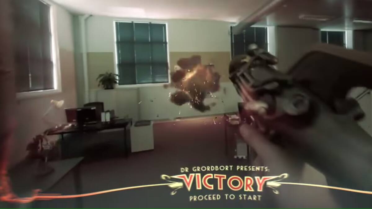 Se trata de un prototipo de Cinematic Reality