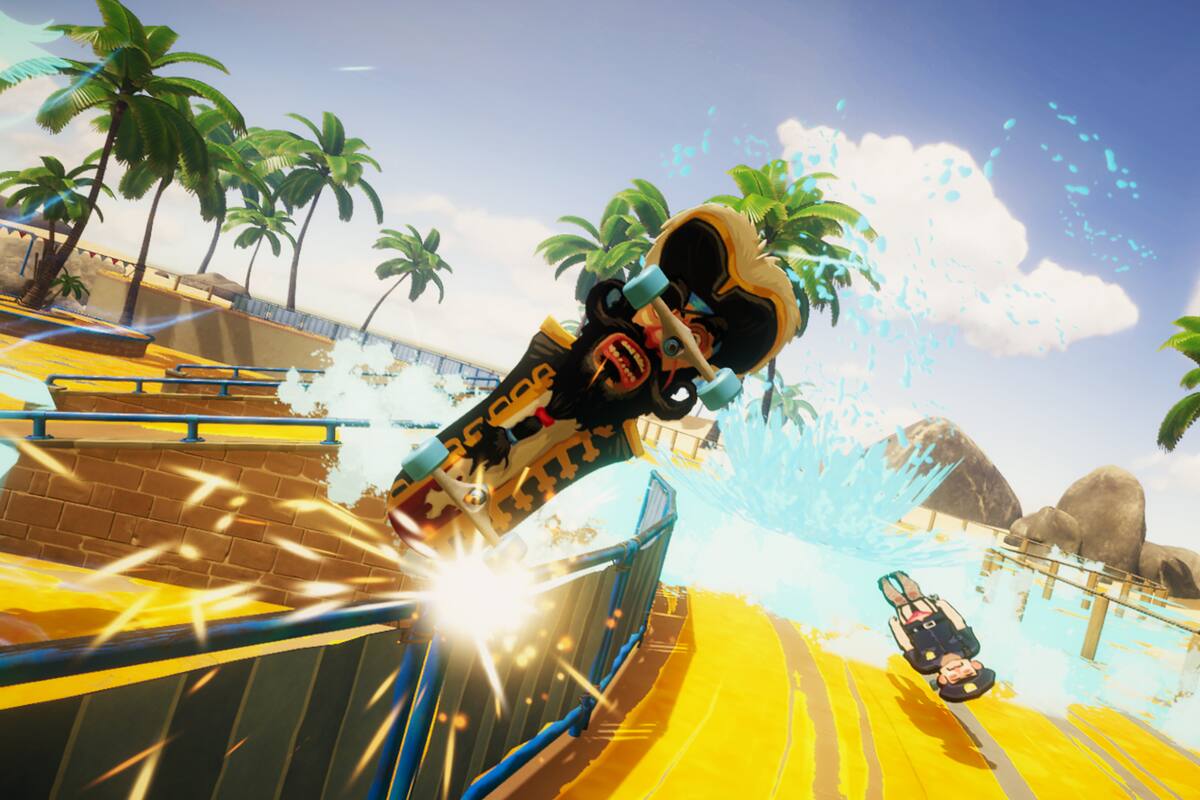 Decksplash es el hijo de Splatoon y Tony Hawk para PC