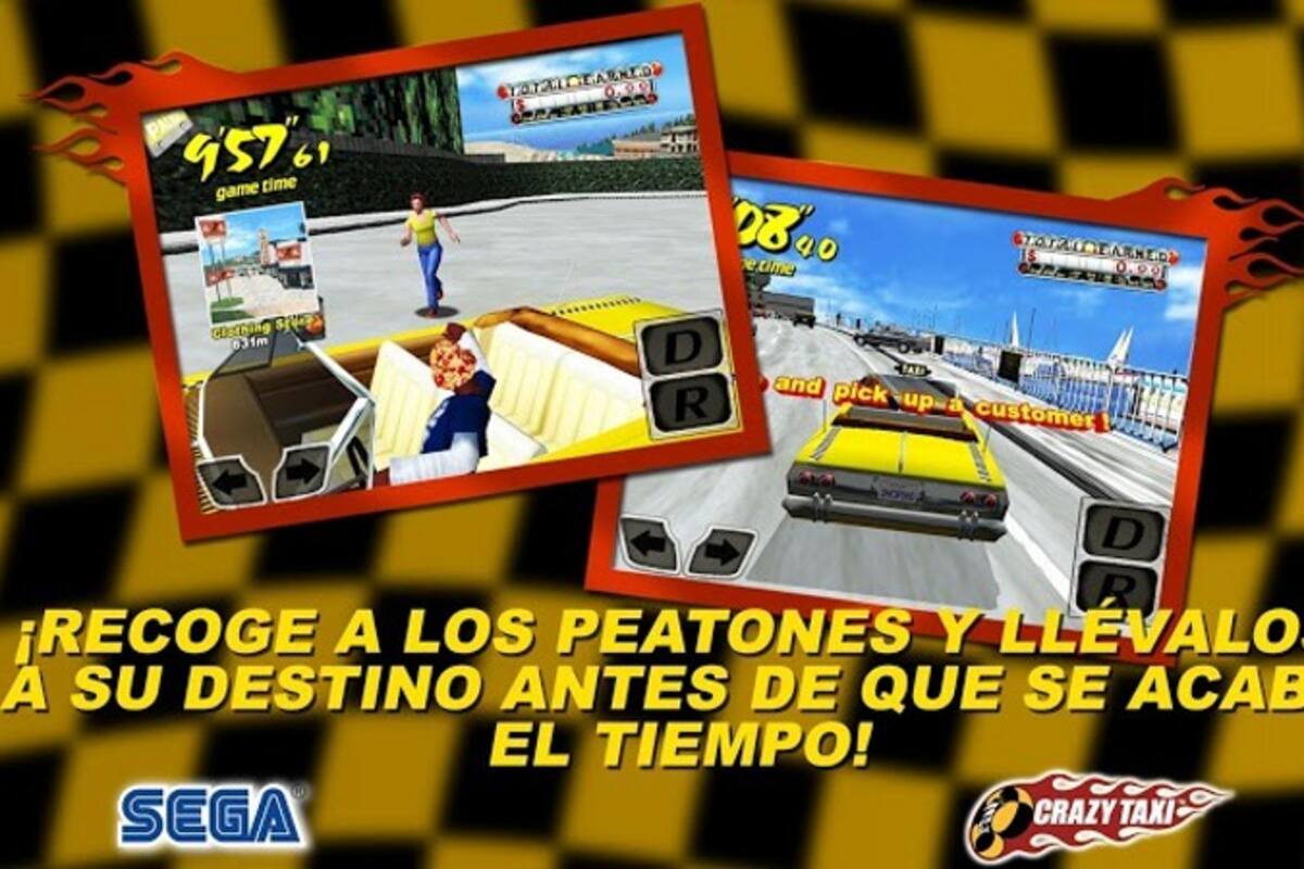 Lanzan versión Android de Crazy Taxi