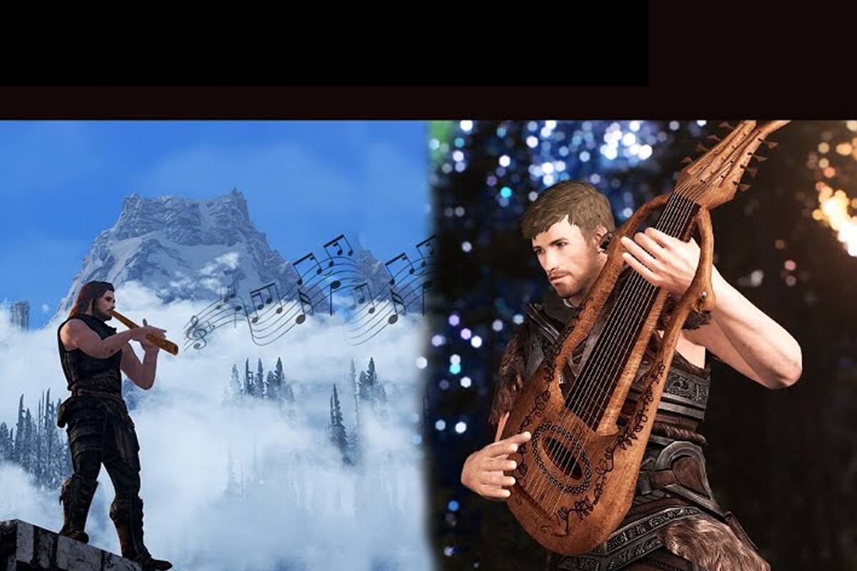 Conoce Skyrim’s Got Talent, un mod que te permitirá progresar como músico en el RPG