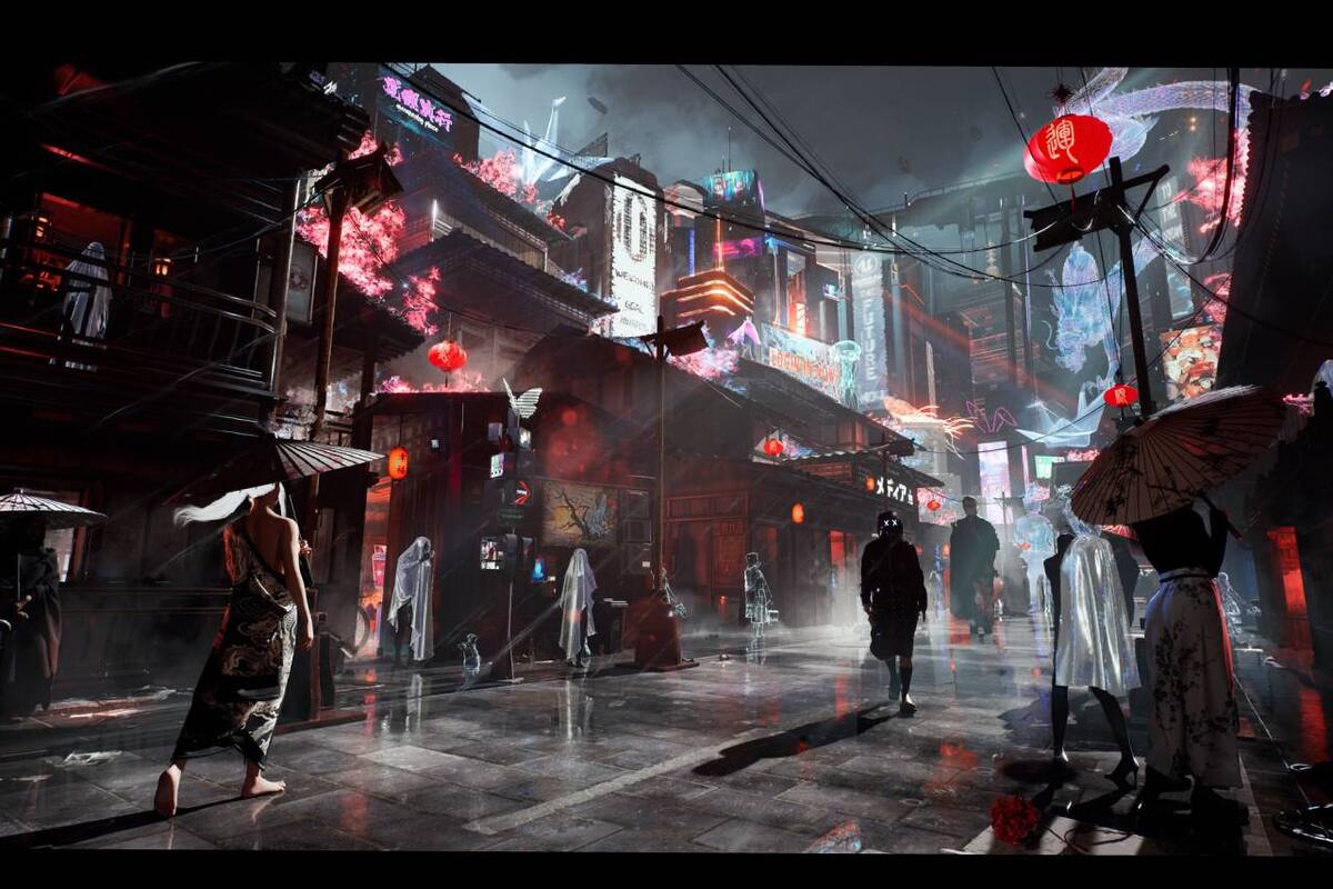Ofrecen un demo gratuito hecho en Unreal Engine 5 para explorar un muy estilizado Tokio