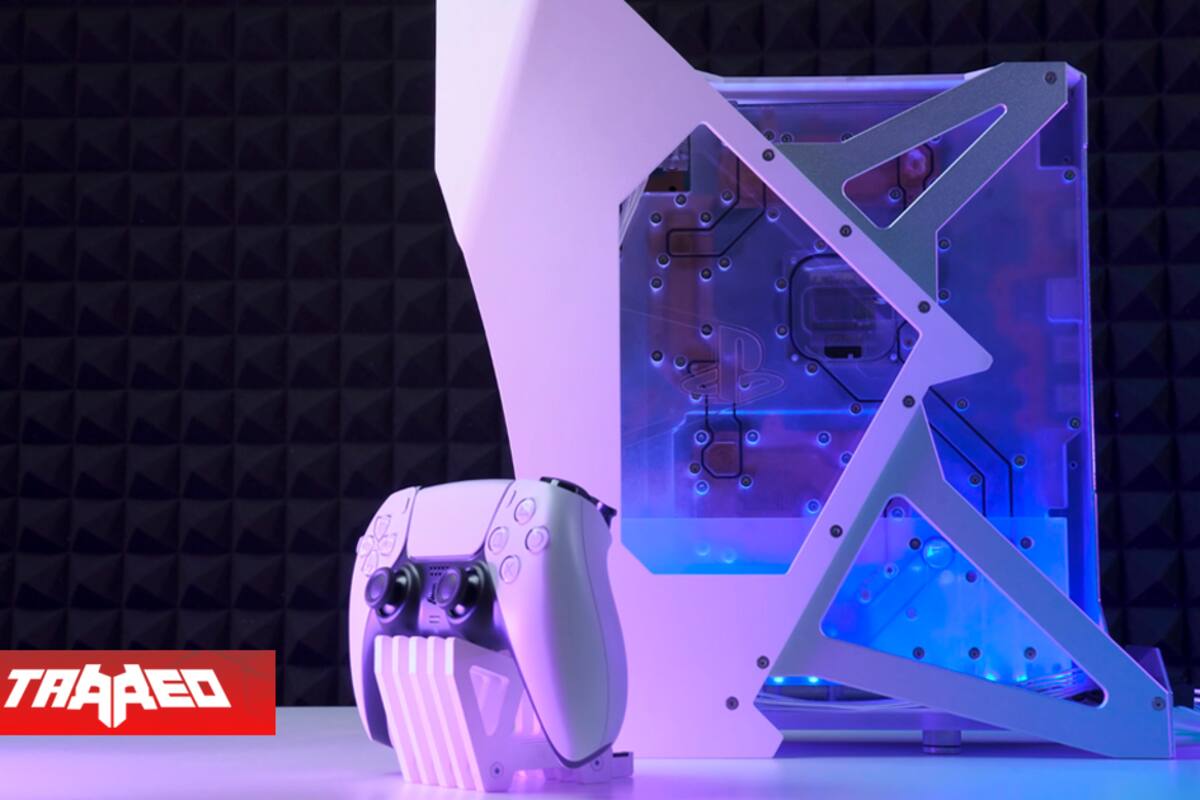 Modders crean espectacular PS5 con refrigeración líquida