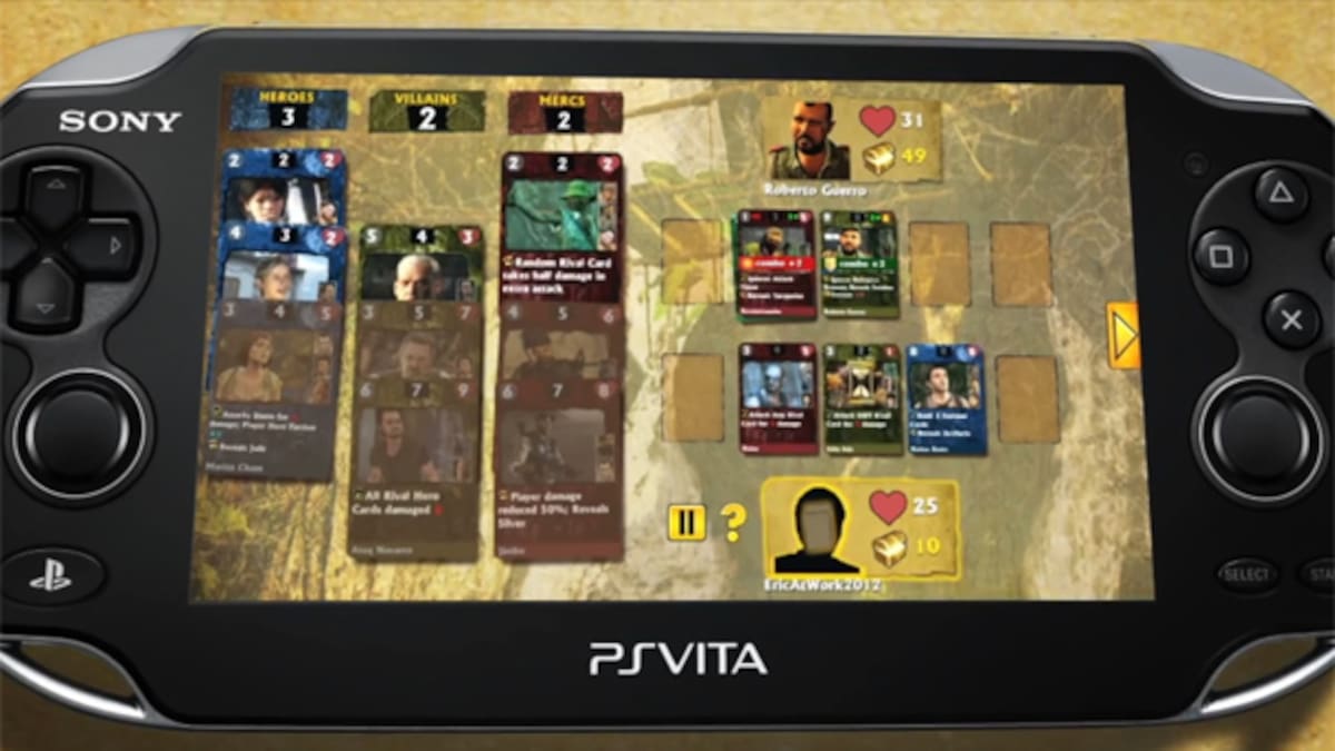 Será un juego de cartas con un poco de acción y aventura