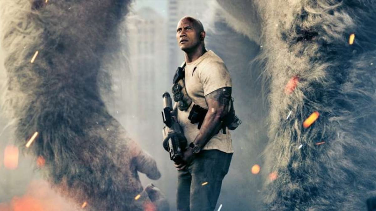 "Será un partido épico" mencionó en la promoción de su película Rampage