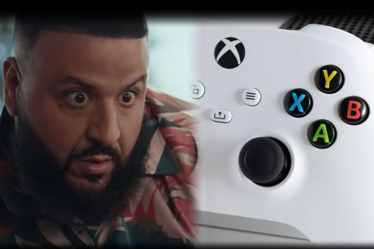 FAIL: le regalan un Xbox Series S a DJ Khaled y piensa que es una bocina