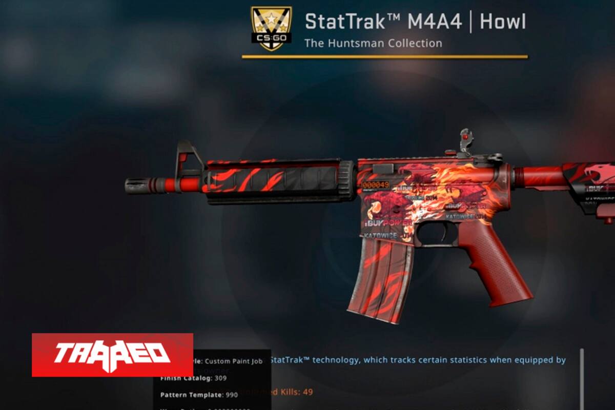Subastan un arma de Counter-Strike: Global Offensive en más de 100 mil dólares