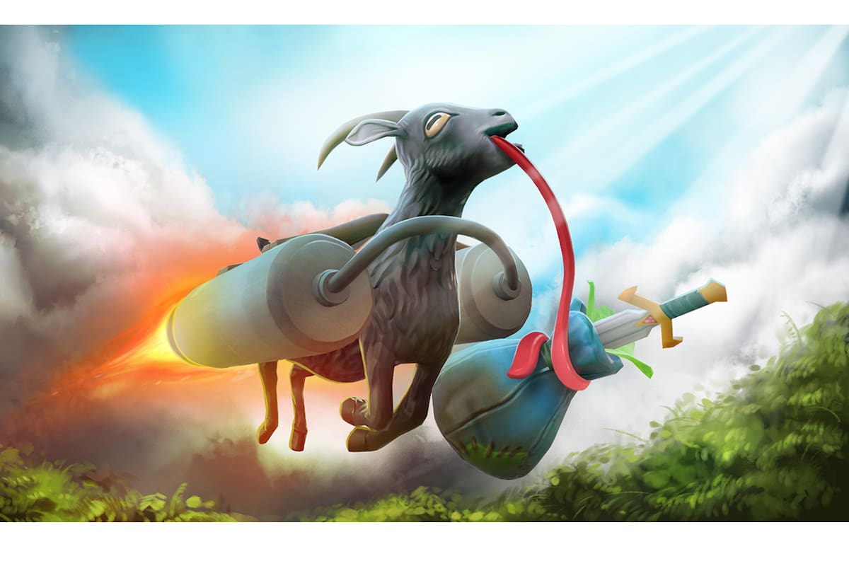 Courier de Goat Simulator podría llegar a Dota 2