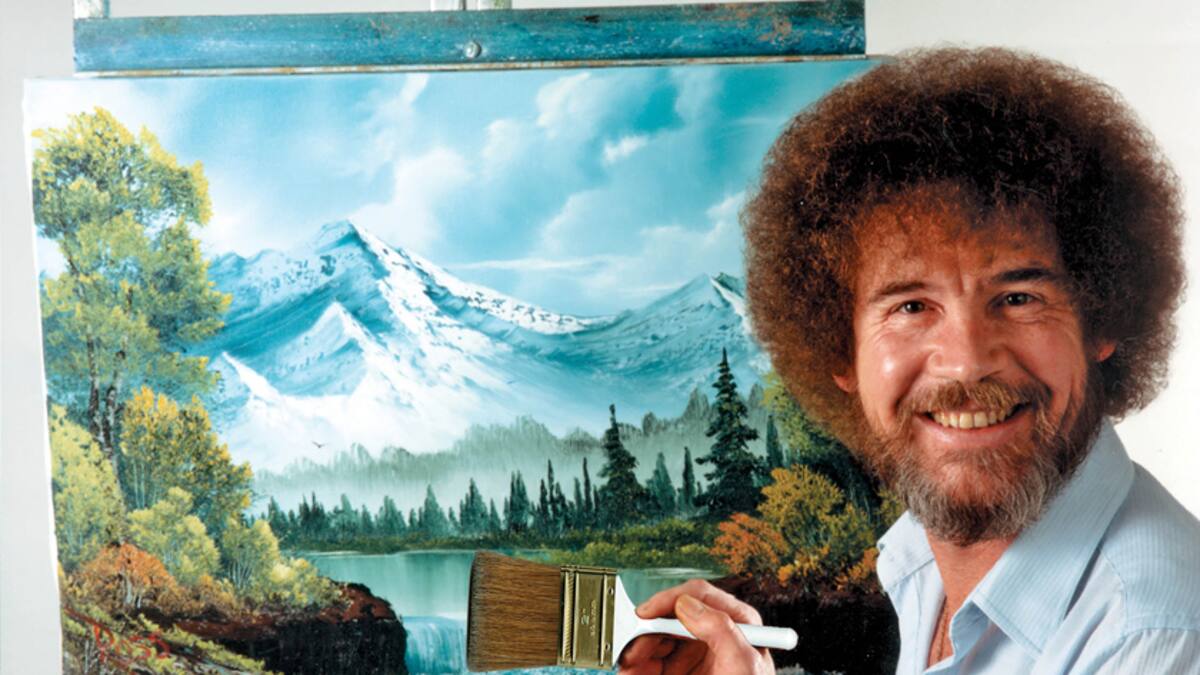 Servicio se lanza con maratón de "The Joy of Painting" de Bob Ross