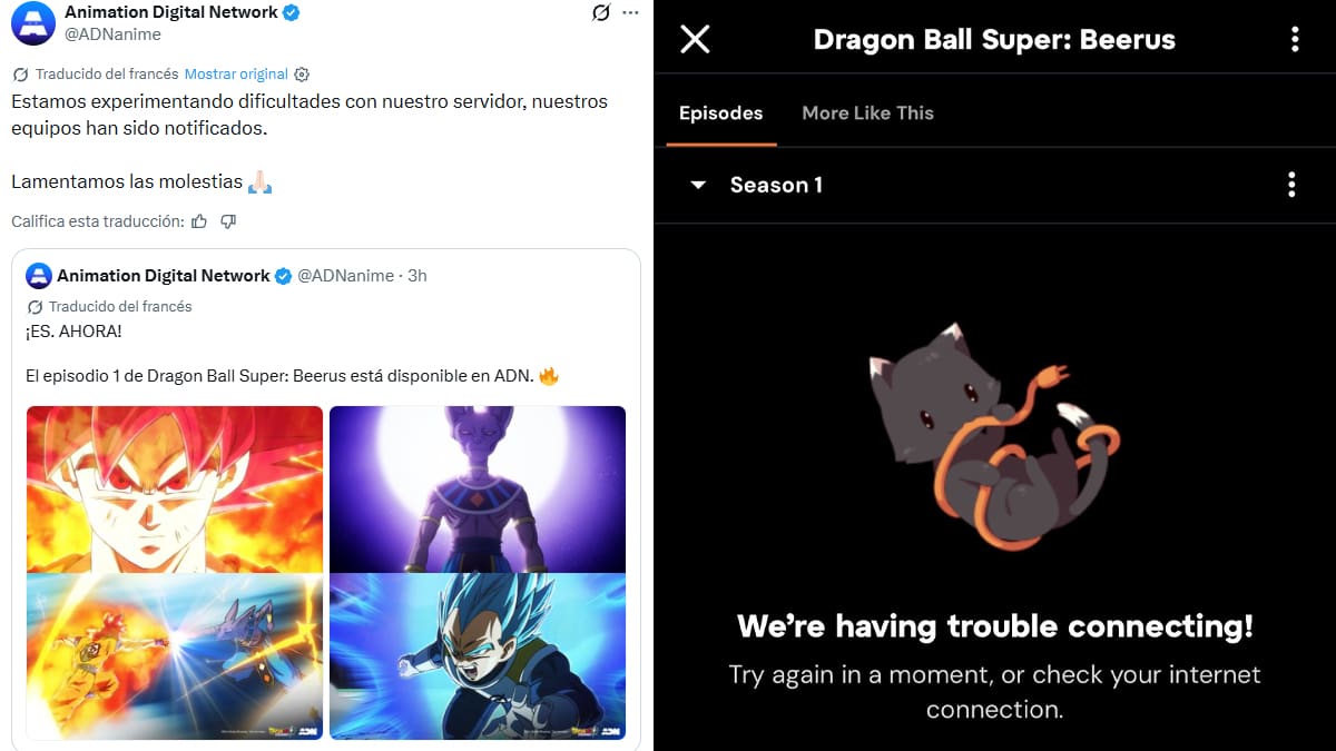 Servicios streaming Dragon Ball Super