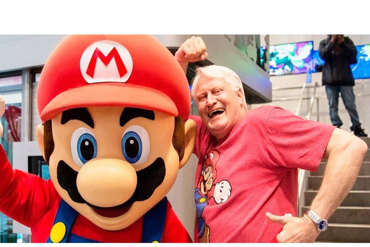 Charles Martinet says goodbye and finally reveals what he will do as Mario Ambassador