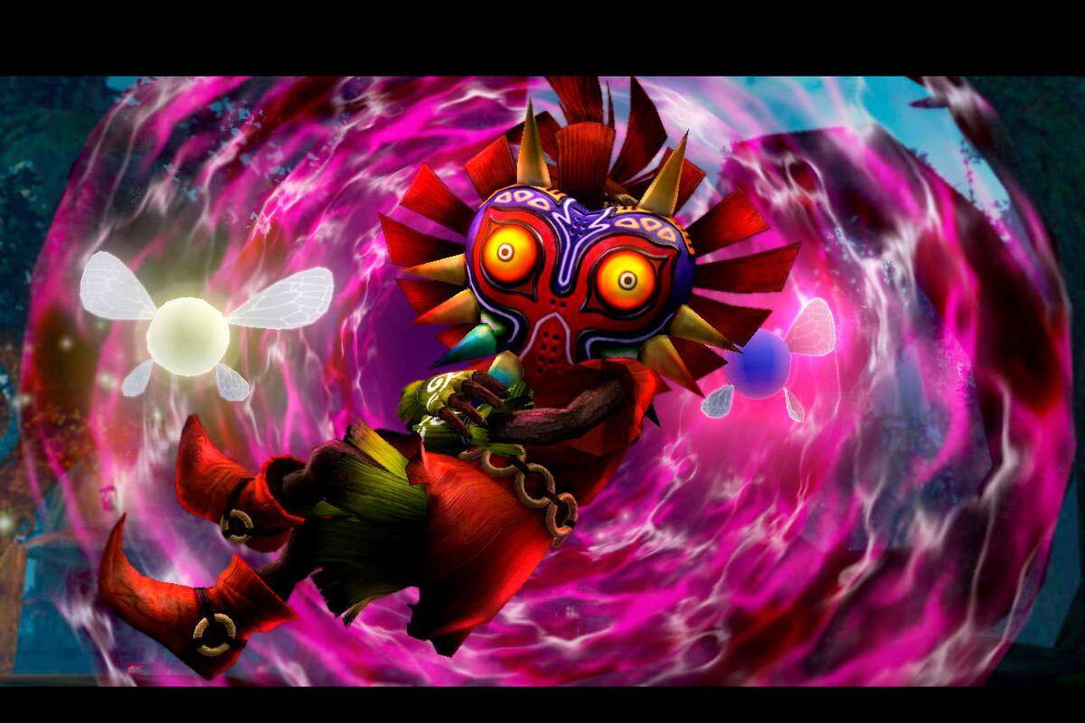 Fan crea una figura de Skull Kid hecha con LEGO
