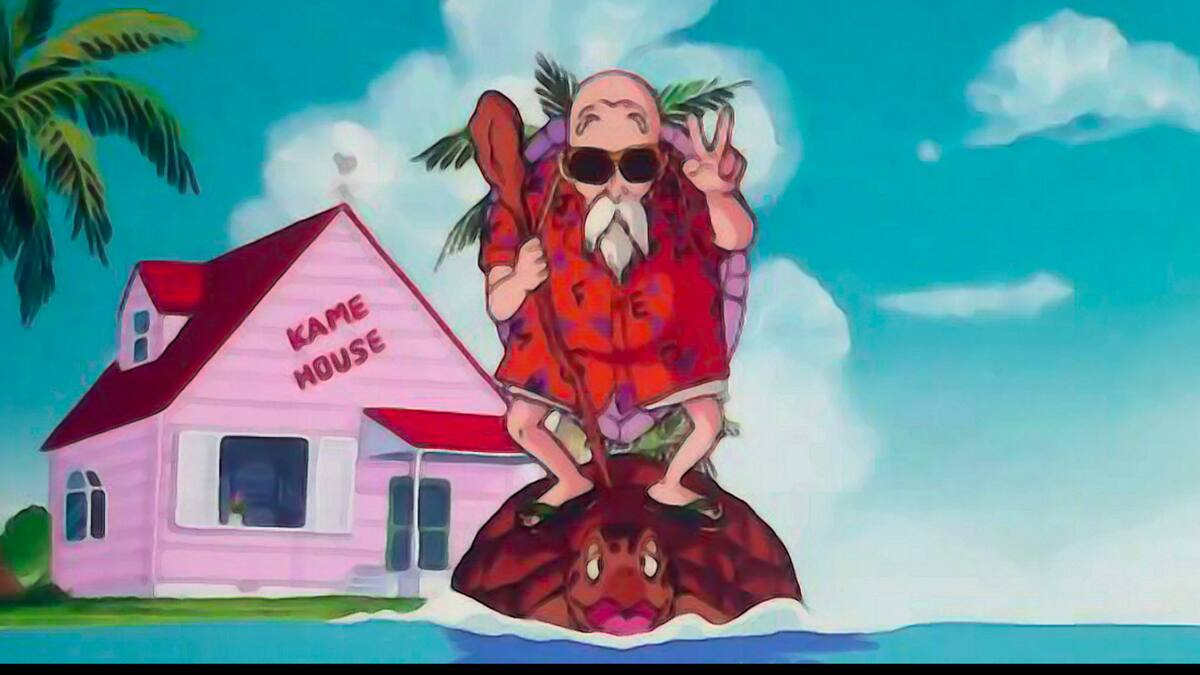 Si alguna vez te preguntaste cómo se vería la casa del maestro Roshi en la vida real, aquí te la mostramos