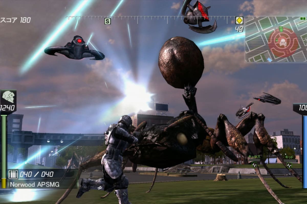 Earth Defense Force: Insect Armageddon: Invasión de insectos