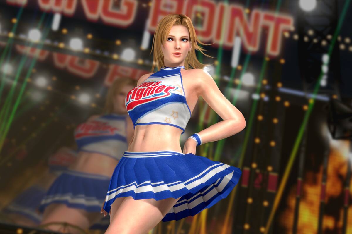 Dead or Alive 5 Plus: Trajes de animadoras