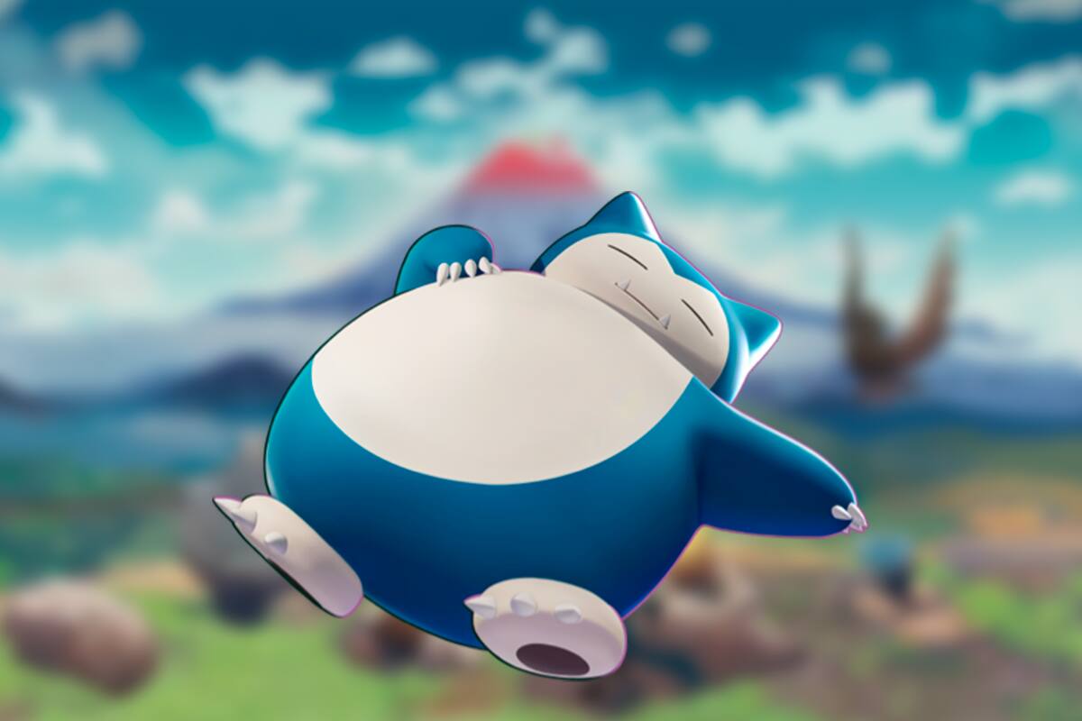Fan utiliza un Snorlax de peluche para bloquear el camino de un niño
