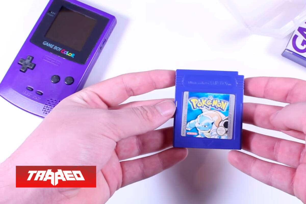 Recibe regalo con 23 años de atraso, a papá se le olvido donde lo escondió y, era un copia de Pokemon Blue, original y sellada
