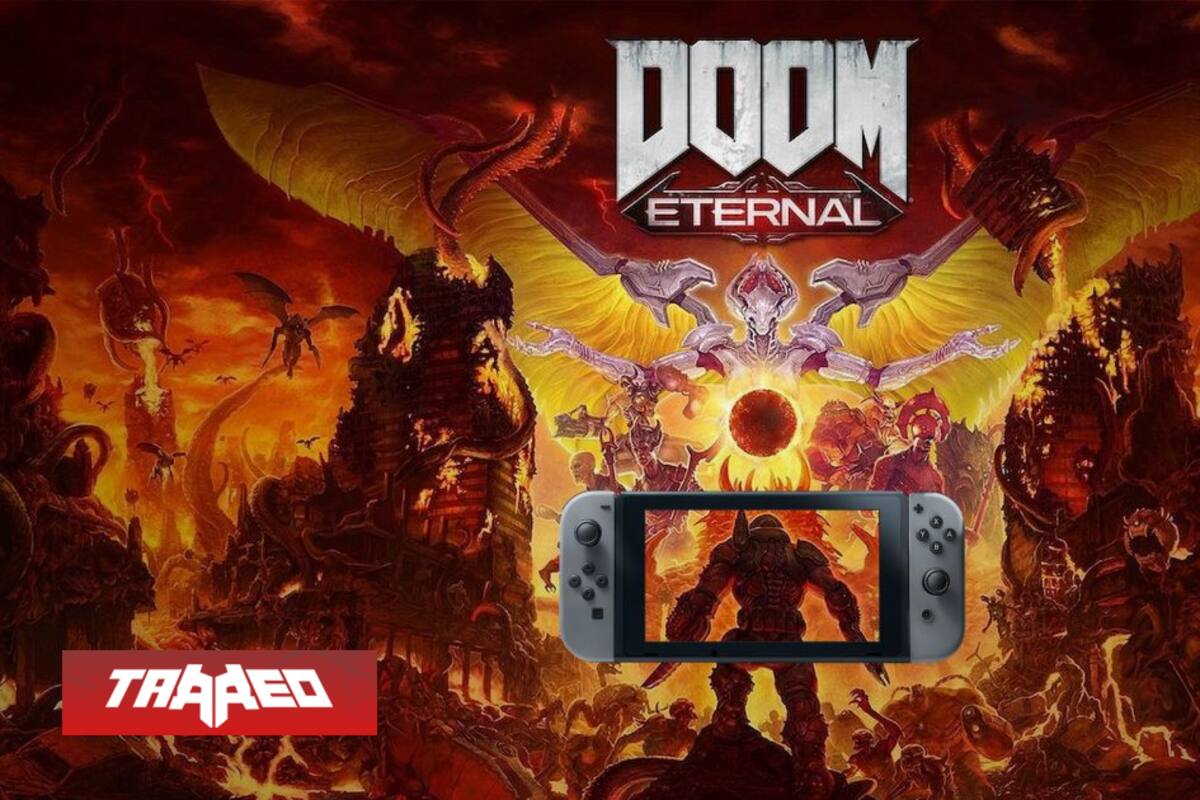 Panic button lo hizo otra vez: Así luce DOOM Eternal en Nintendo Switch