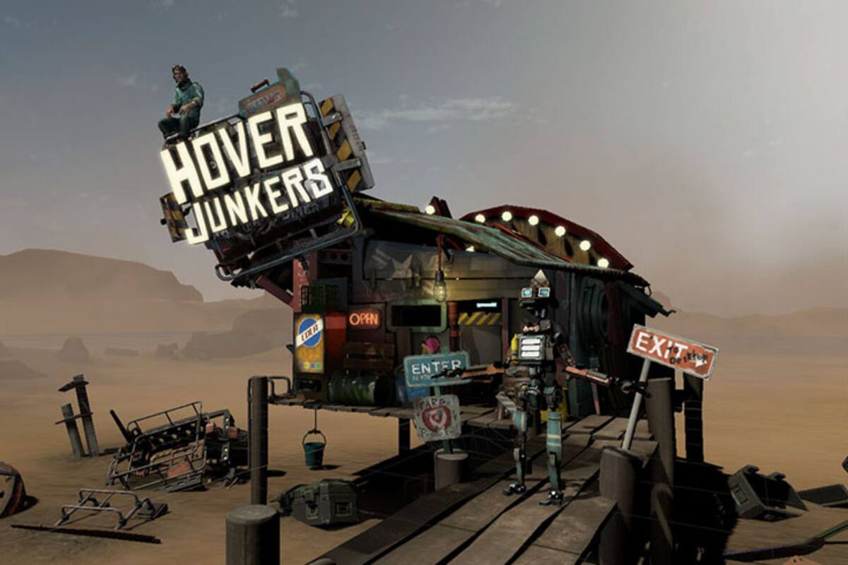 Hover Junkers, el primer multiplayer FPS para el Vive VR