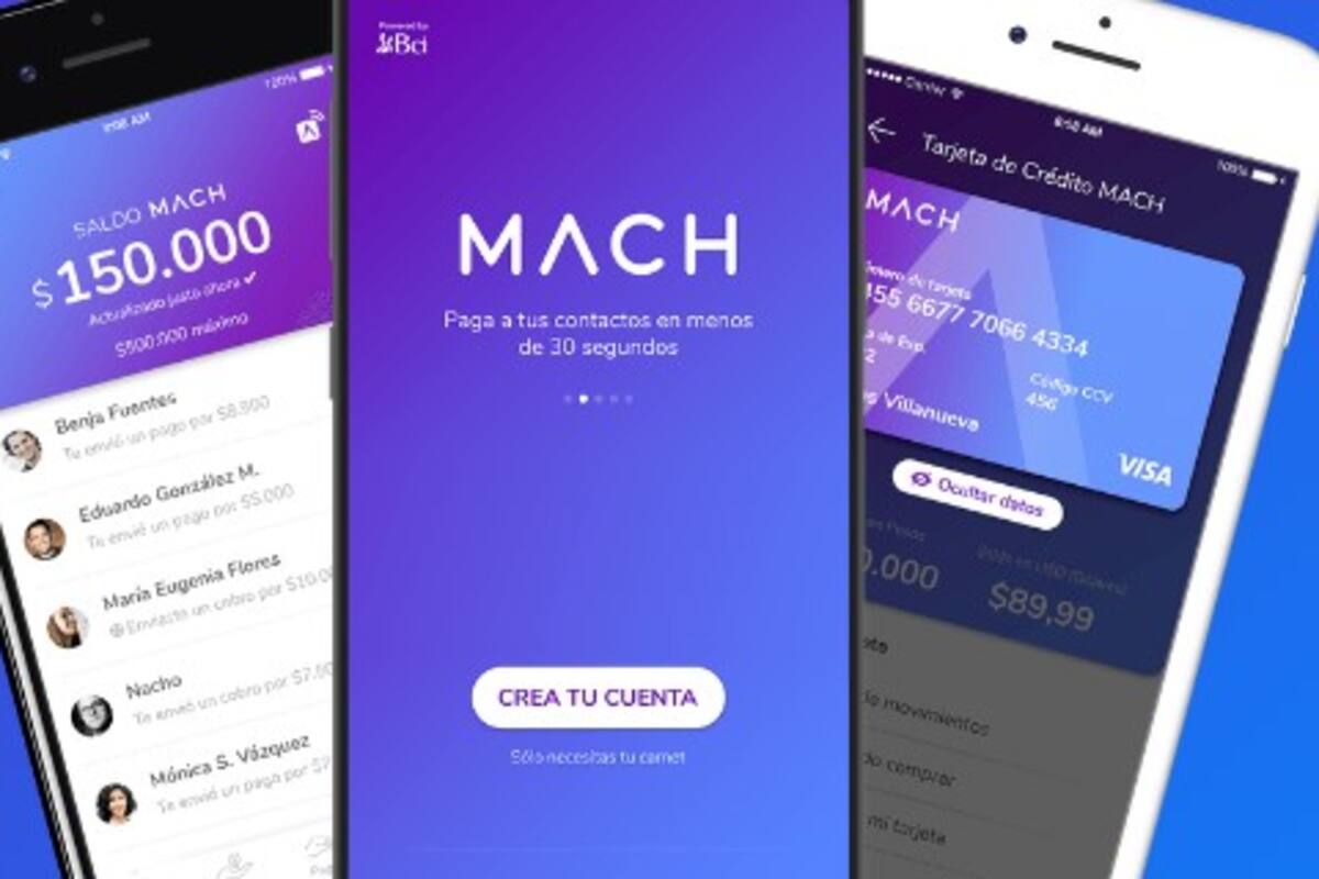 BCI estrena su nueva aplicación MACH, la primera tarjeta de prepago chilena
