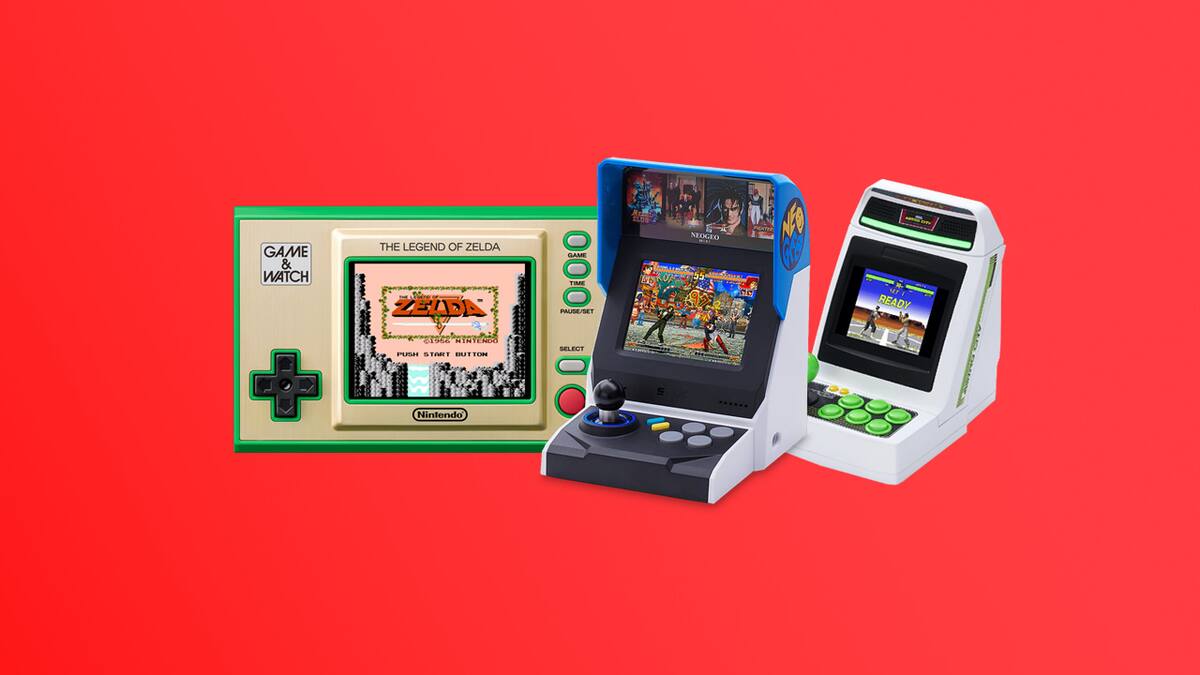Sistemas pequeños que ofrecen grandes juegos clásicos y modernos