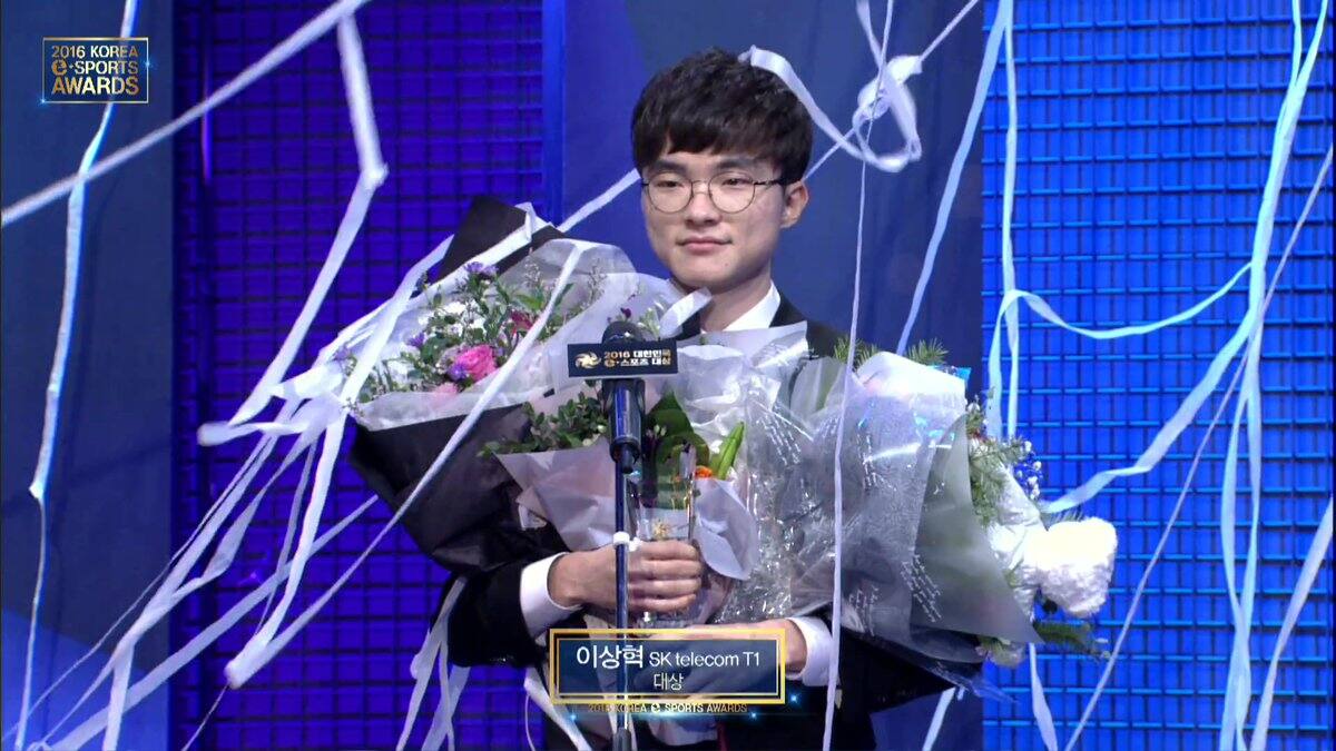 SK Telecom T1 arrasó en la ceremonia de premiación