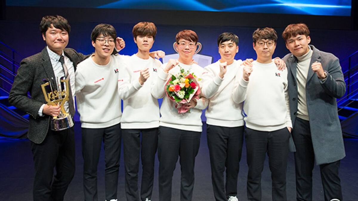 KT Rolster gana la KeSPA Cup