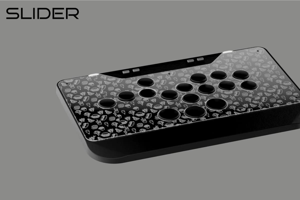 Slider, el control arcade que cambia de forma gracias a su diseño modular